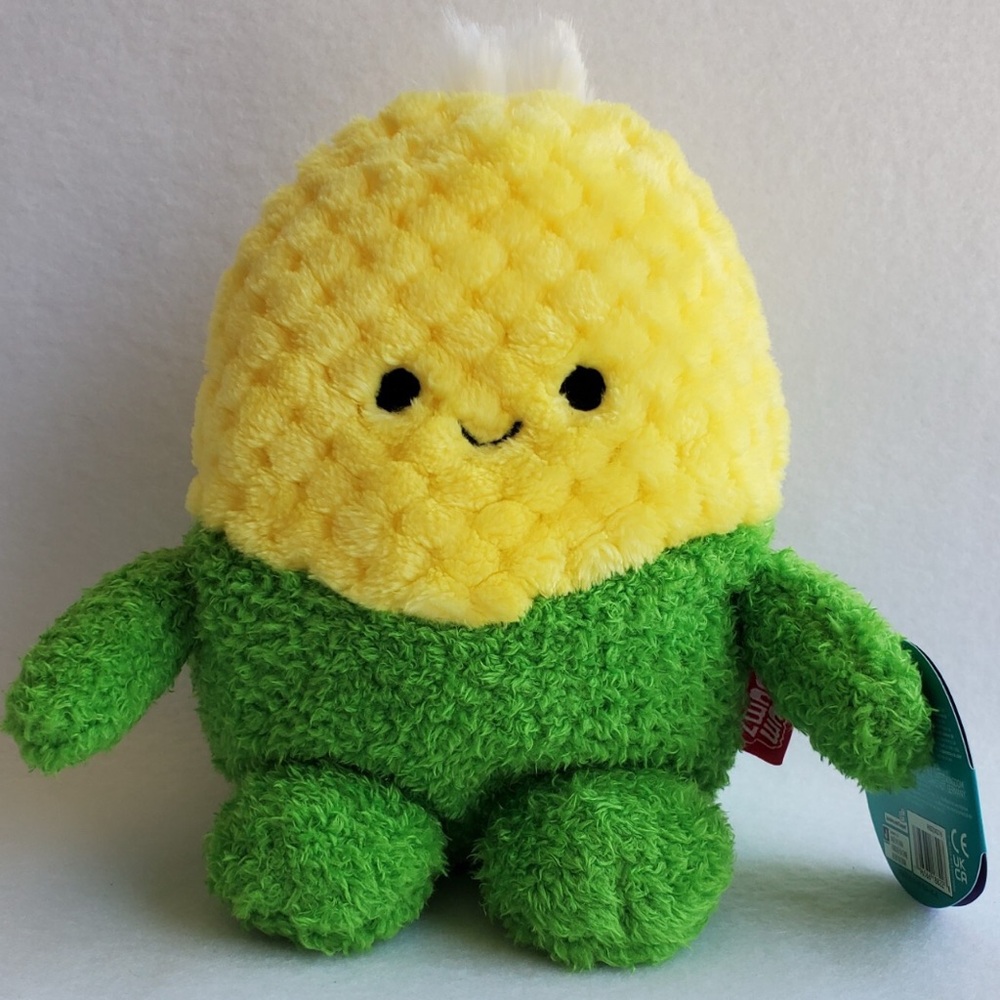 Bumbumz COLBY the CORN ON THE COB 7.5" plush Farm veggie Rootbumz Root Bum Bum